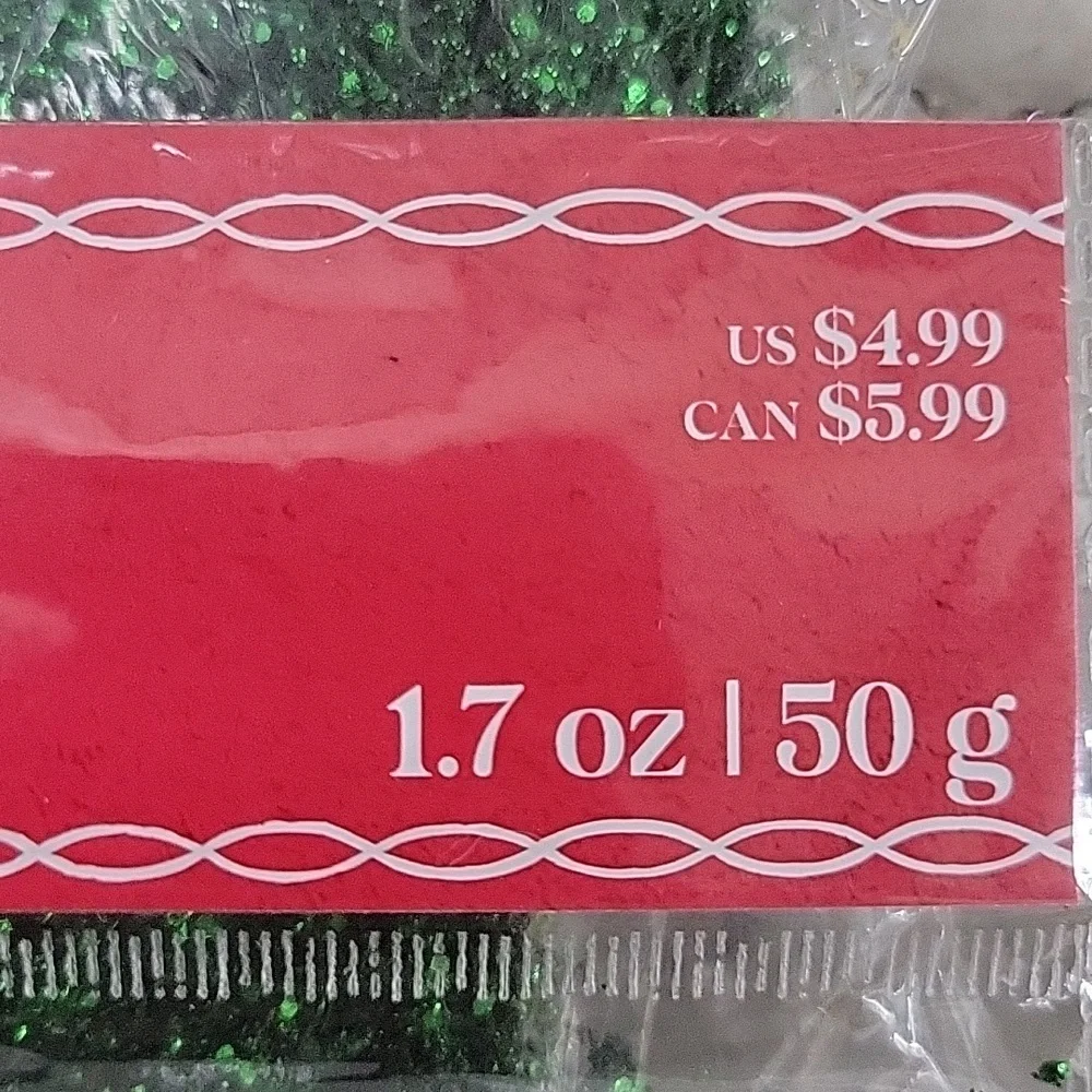 6 Green Moss  Packets.